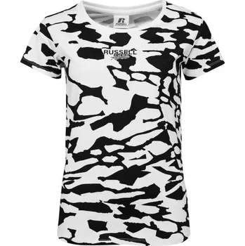 Dámské tričko Dámské tričko Russell Athletic T-SHIRT W S Bílá, Černá