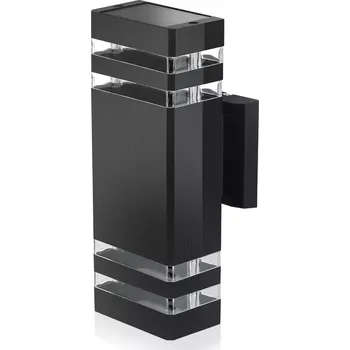 Dekorativní svítidlo Interlook BD-C218 | Zahradní svítidlo, venkovní fasádní nástěnné svítidlo | 2x E27, IP54