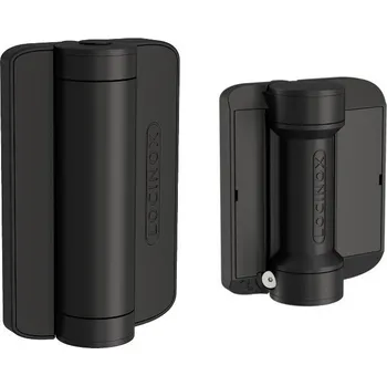 Zavírač dveří Hydraulický samozavírač LOCINOX 180° pro branky do 110 cm/60 kg, černý, CARACAL-SD-K