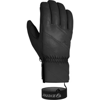Dámské lyžařské rukavice Ziener KUMA AS W 8 Černá