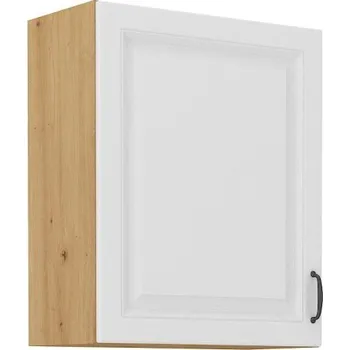Nábytek Falco Kuchyňská skříňka Stipe 60 G 72 1F bílá/dub artisan