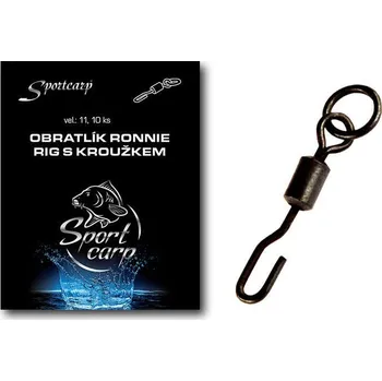 Sportcarp obratlíky Ronnie Rig s kroužkem 10 ks vel. 11