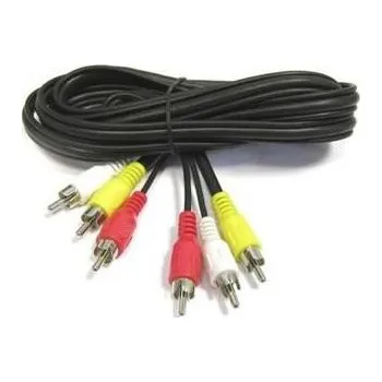 Audio kabel Kabel 3x CINCH - 3x CINCH 1,5m-M