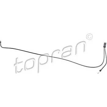 Autodíl Lanko pro otevírání kapoty motoru, , TOPRAN, 410 320