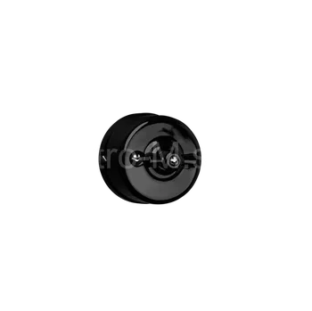 vypínač VINTAGE vypínač 7 křížový černá nástěnný otočný keramika K1-R140M