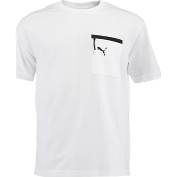 Pánské triko Puma OPEN ROAP TEE 2XL Bílá, Černá