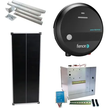Ohradník VNT electronics s.r.o. Premium sada solární ohradník - Kompletní přenosná schránka + 4J zdroj, panel 100 W