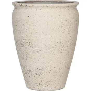 Květináč Artemis Chalk White S - Ø 42 cm / V 58 cm