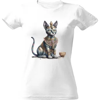 Dámské tričko Tričko s potiskem Bastet dámské