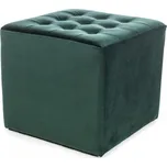 Taburet LORI, VELVET zelená