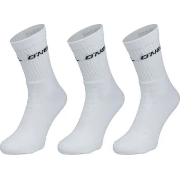 Pánské ponožky Unisex ponožky O'Neill SPORTSOCK 3P 35/38 Bílá, Černá