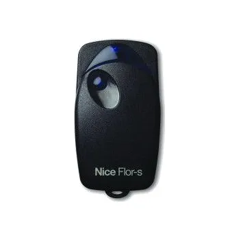 Dálkový ovladač vrat NICE Flor FLO1R-SC - jednokanálová řídicí jednotka s plovoucím kódem 433,92 MHz a sekvenčním kódováním