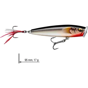 Umělá nástraha Wobler hladinový Skitter pop elite RAPALA 9,5 cm - Color: GDSST