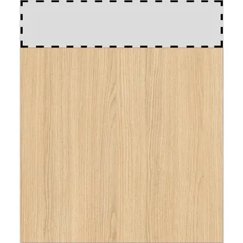 Kuchyňská skříňka Dvířka na myčku REA ALFA DU-60-RR s panelem, vicenza