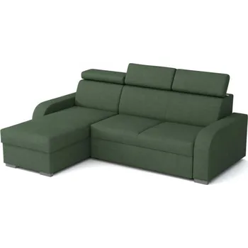 Sedací souprava Falco Rohová sedací souprava Norway UNI OTO-2F, rozkládací s úložným prostorem, zelená Crown 12