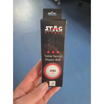 Badminton STAG Global - Míčky 3 ks Barva: Bílá