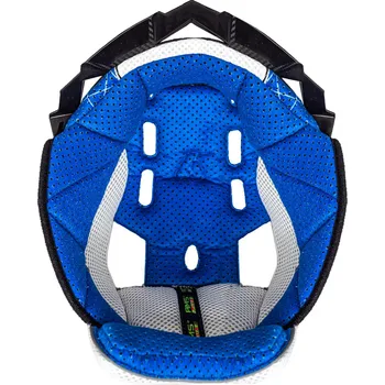 Helma na motorku Klobouk interiéru pro přilbu AVIATOR 3, AIROH (modrý) (Velikost: S)