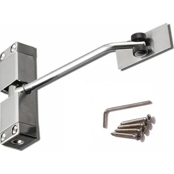 Zavírač dveří Nerezový zavírač dveří pro dveře do 40 kg, INOX