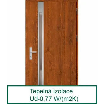 Stavební výplň ERKADO LANGEN 1 80/207.5/levé Ořech