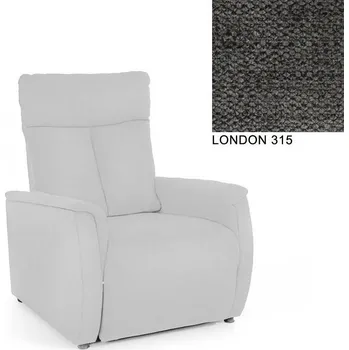 Křeslo Relaxační polohovací křeslo AVA TAPIO XXL LONDON 315