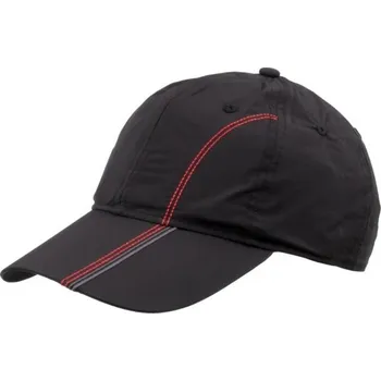 Pokrývka hlavy Unisex letní čepice Finmark CAP OS Černá, Bílá