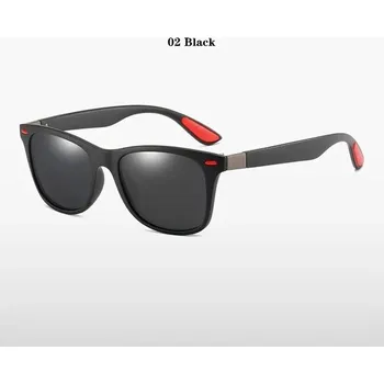 Sluneční brýle Luxusní polarizační sluneční brýle pro řidiče - 02 ČERNÁ