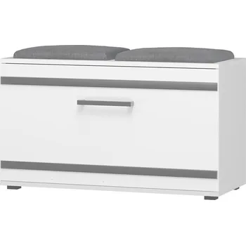 Botník Falco Botník se sedákem Granát bílá