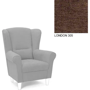 Křeslo AVA JIM Čalúnená časť LONDON 305 KRESLO