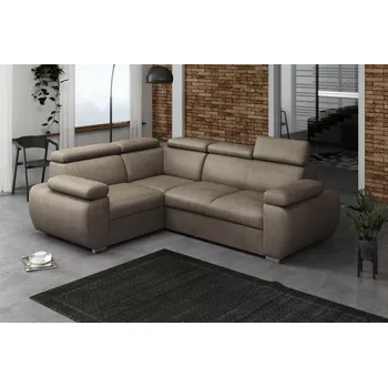 Sedací souprava Falco Rohová sedací souprava BODIE, rozkládací s úložným prostorem, levá, světle béžová/Paros 3