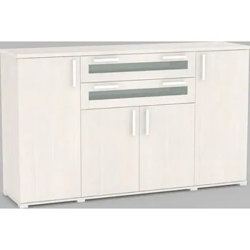 Komoda Komoda REA OTTAWA UP 4 NAVARRA/sklo