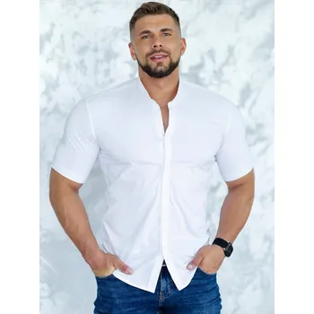 Pánská košile Elastická pánská košile s límečkem VSB 2401 , VELIKOST L