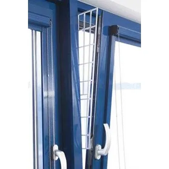 Dětská zábrana Mřížka do výklop. okna boční 62x16/7cm bílá 1ks TR