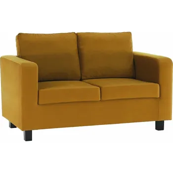 Pohovka Dvoumístná pohovka LUANA, hořčicová látka