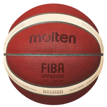 Fotbalový míč Míč Molten BG5000-S4F Basketball b7g5000-s4f Velikost 6