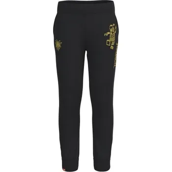 Chlapecké tepláky LEGO® kidswear SWEATPANTS 128 Černá, Žlutá