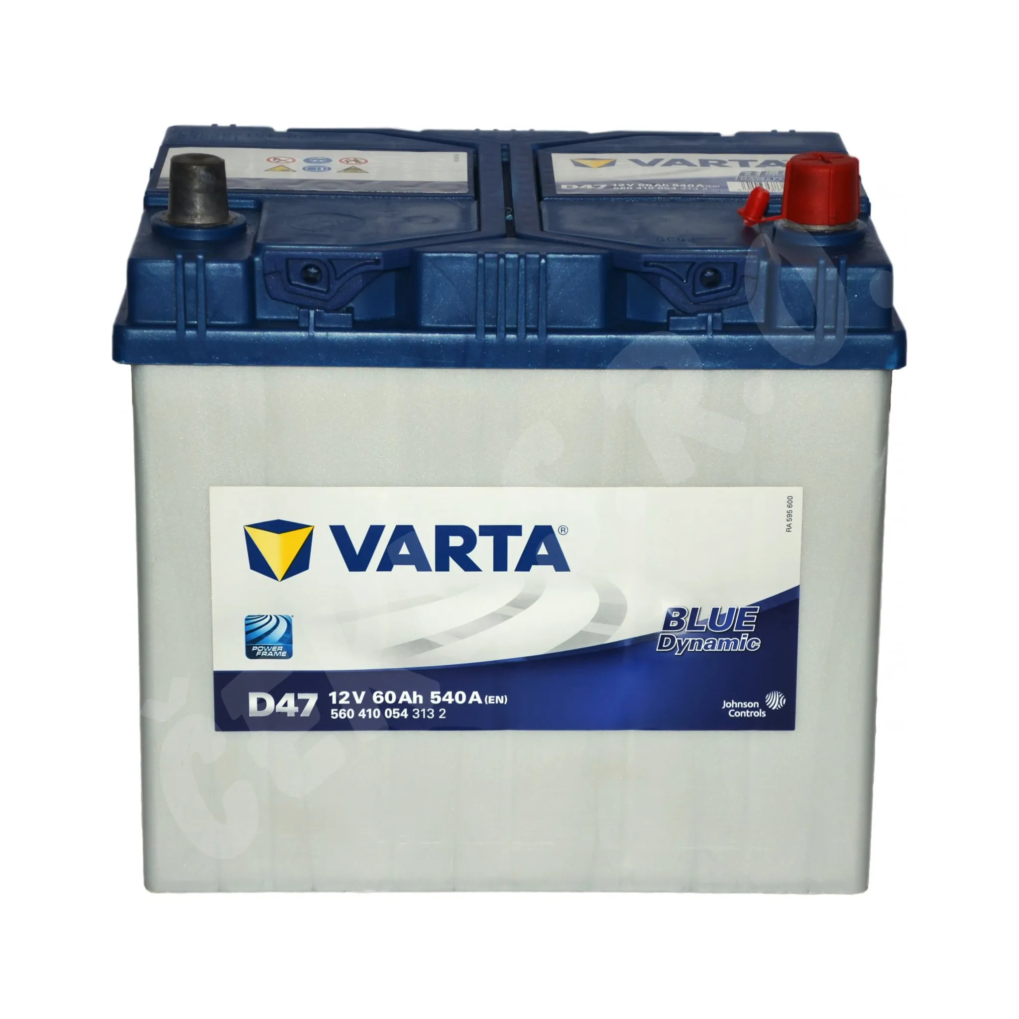 Fotografie 3 - Autobaterie Varta Blue Dynamic D47 12V 60Ah 540A