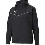 Pánská bunda Puma TEAMRISE ALL WEATHER JACKET L Černá, Bílá