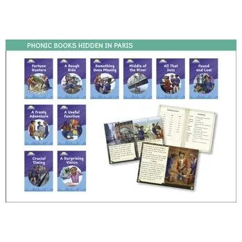 Učebnice Phonic Books Hidden in Paris - Phonic Books