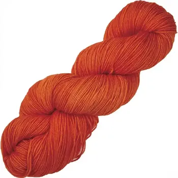 Příze Symfonie Yarns Terra Uni SS2024 Mandarinka (Ručně barvená příze Terra Uni 2024 Tangerine)
