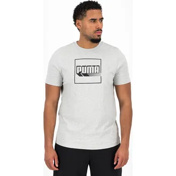 Pánské tričko PUMA Pánské fitness tričko Puma M ŠEDÁ