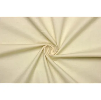 Bavlněné plátno - Vanilkově žluté