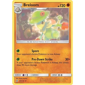 Sběratelská karetní hra Breloom 108/236 - Unified Minds Typ karty: Non-Holo