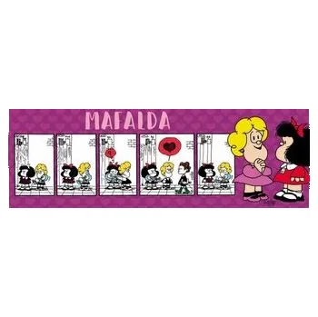 Puzzle CLEMENTONI Panoramatické puzzle Mafalda 1000 dílků