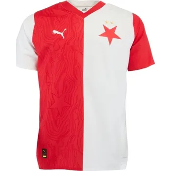 Cyklistické oblečení Pánský dres Puma SKS INTL HOME JERSEY PROMO XS Červená, Bílá