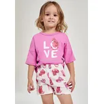 TARO Dívčí pyžamo Annabel3143 Barva: ss41-fialovoružová, Velikost: 122