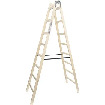 Žebřík Štafle dřevěné 10 příček/312cm A10