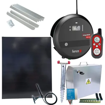 Ohradník VNT electronics s.r.o. Premium sada solární ohradník - Kompletní bezpečnostní schránka + 15J RF chytrý zdroj, panel 200W