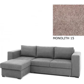 Sedací souprava Rohová sedací souprava AVA LUCY rozkládací s úložným prostorem, levá, MONOLITH 15