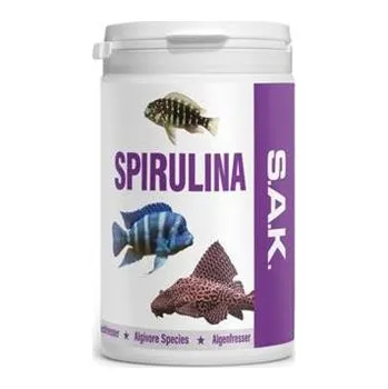 Krmivo pro rybičky S.A.K. Spirulina 400 g (1000 ml) velikost 1