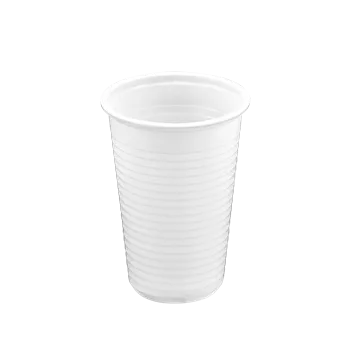 Jednorázové nádobí ECOFOL Plastový kelímek PP 0,2 l nápojový bílý ideal pack® bal/100 ks